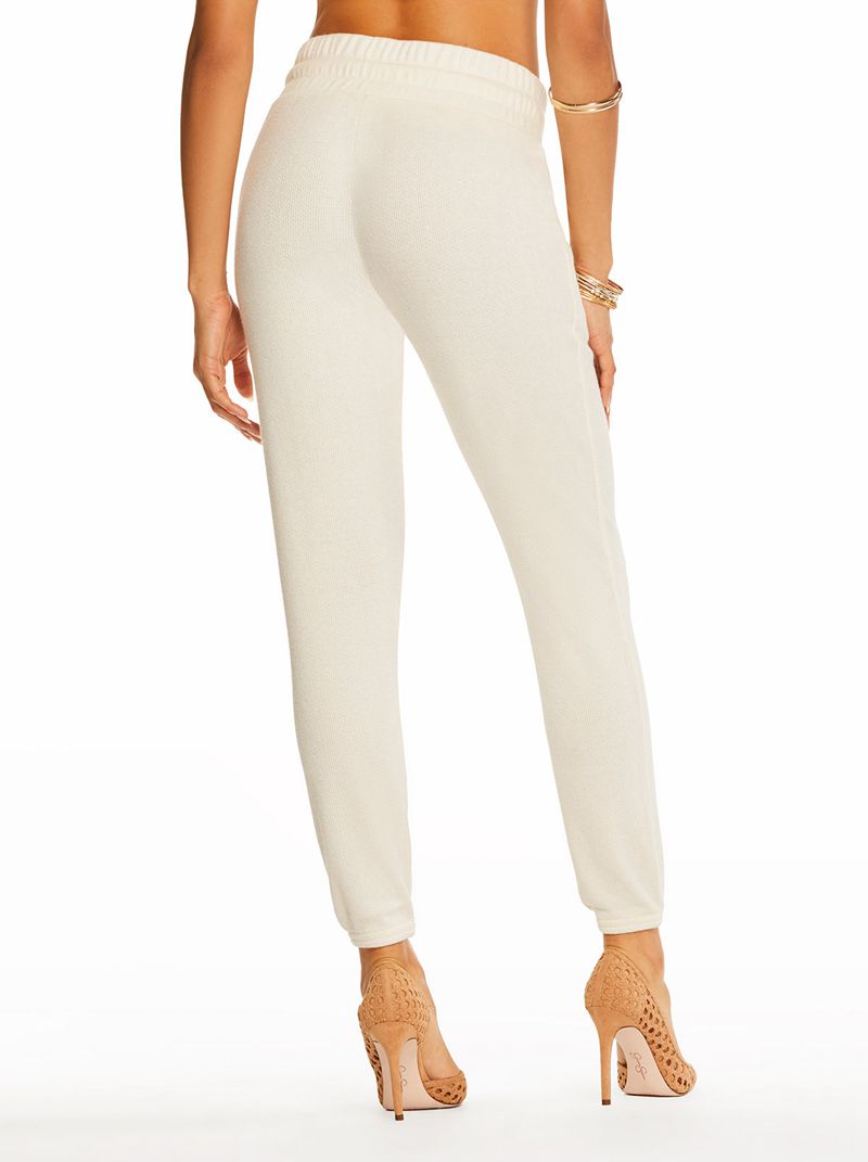 Loungewear Jessica Simpson Anabella Jogger Feminino Branco | 76021FLNY