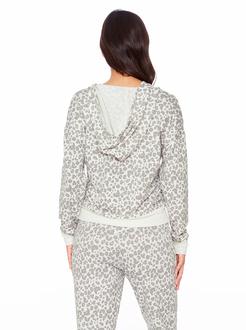 Loungewear Jessica Simpson Sunnyside Feminino Prateadas Leopardo | 52318EHLD