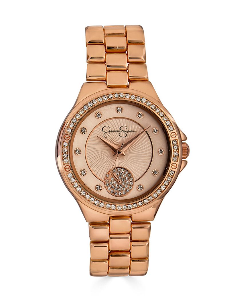 Relógios Jessica Simpson Rose Tone Feminino Rosa Douradas | 31982SVWH