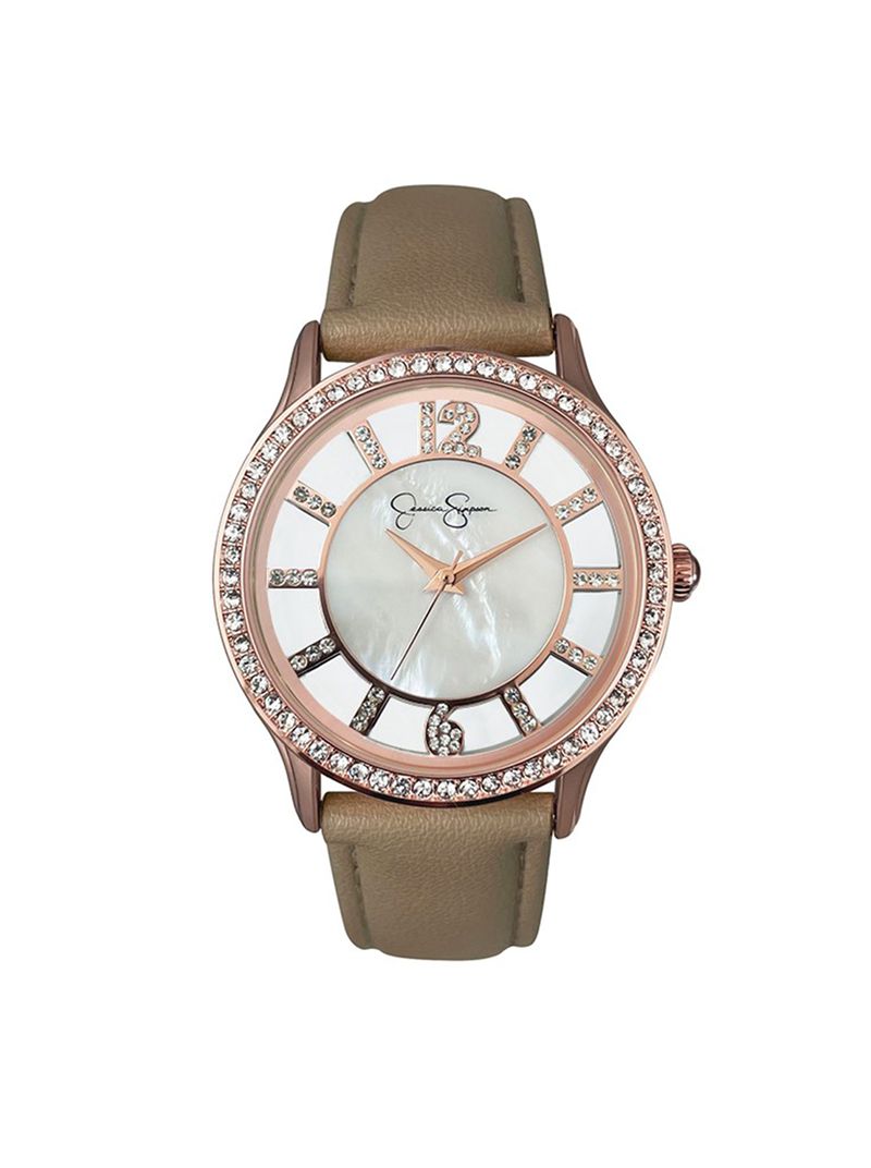 Relógios Jessica Simpson Rose Tone Genu Feminino Rosa Douradas | 95683YZEV