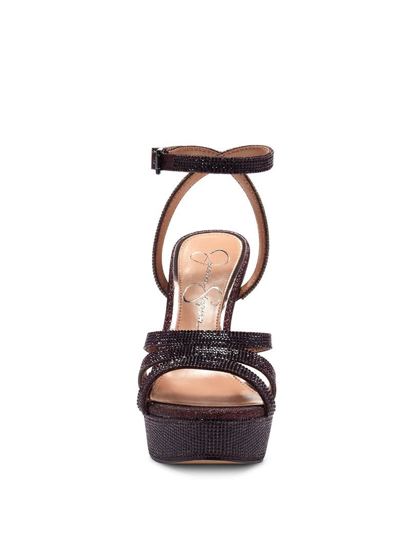 Sandalias Jessica Simpson Bal Feminino Pretas | 74802PZDM