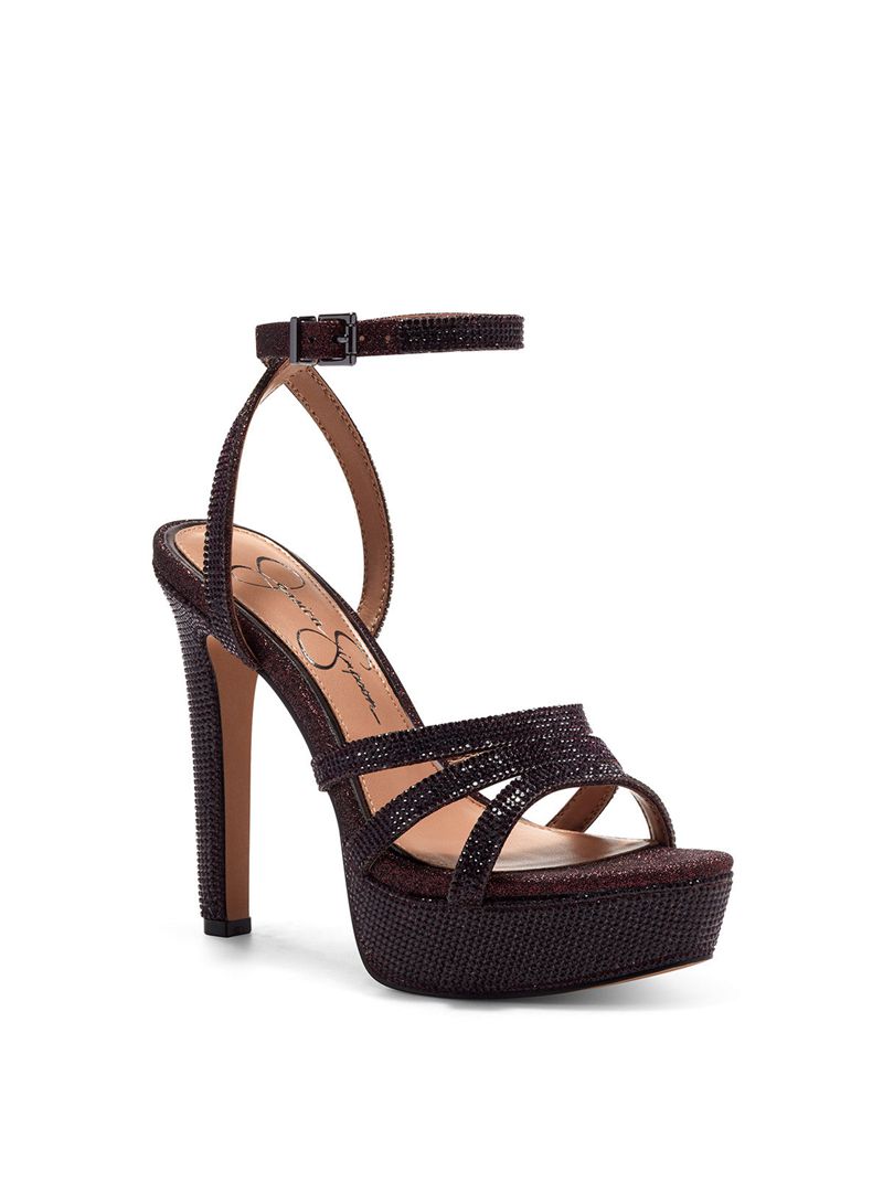 Sandalias Jessica Simpson Bal Feminino Pretas | 74802PZDM