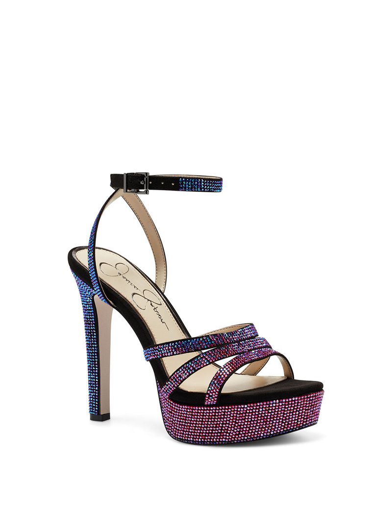 Sandalias Jessica Simpson Bal Feminino Roxo | 24986KJRS