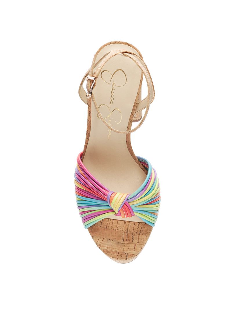 Sandalias Jessica Simpson Immie Feminino Multicoloridas | 53607CMFI