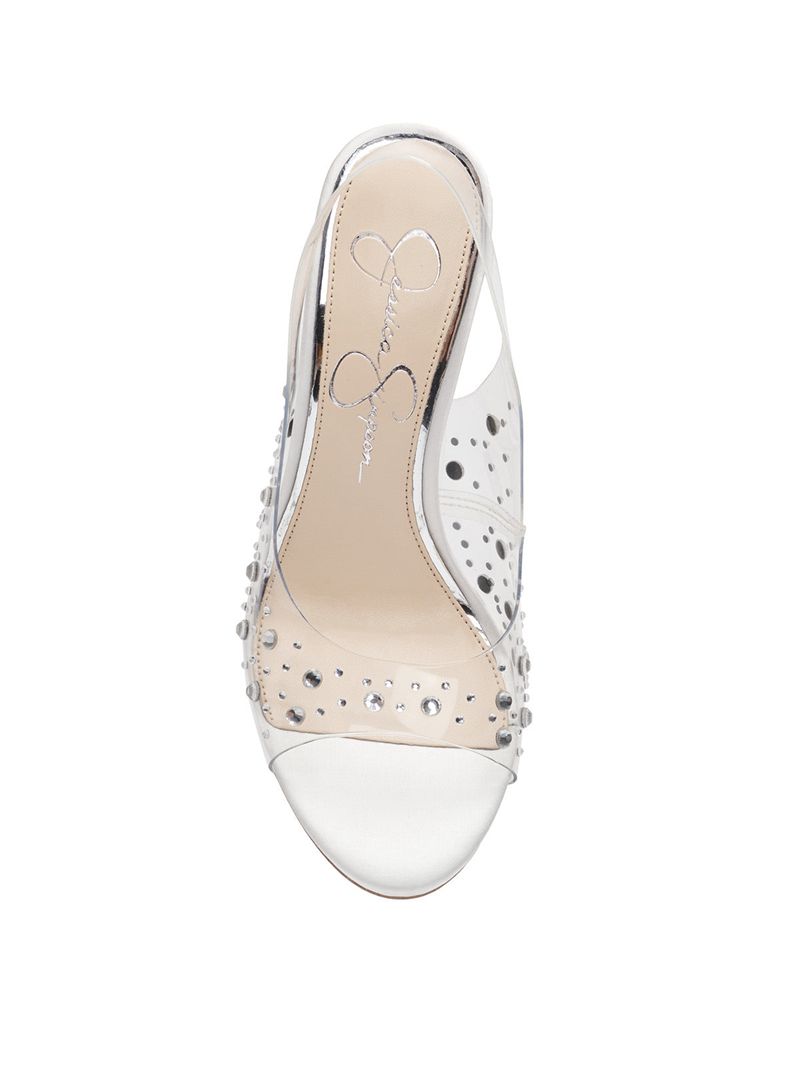 Sandalias Jessica Simpson JaiseySl Feminino Branco | 71358EUBS