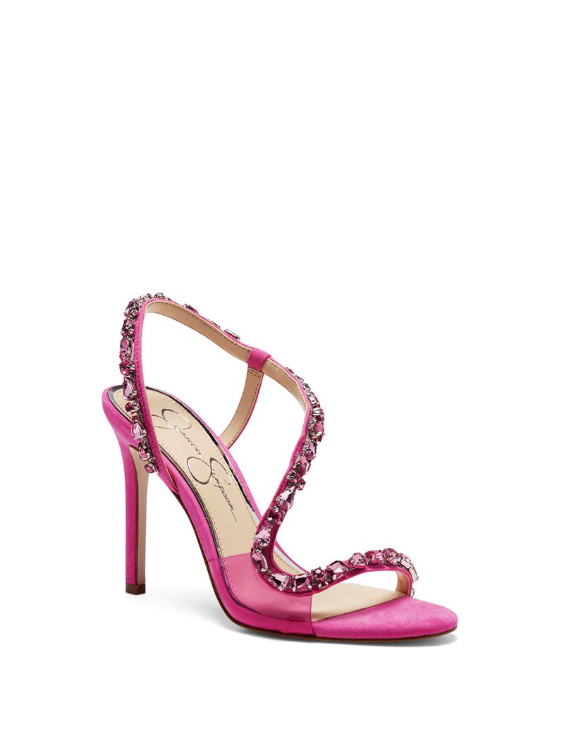 Sandalias Jessica Simpson Jayc Feminino Rosa | 47380SZWP