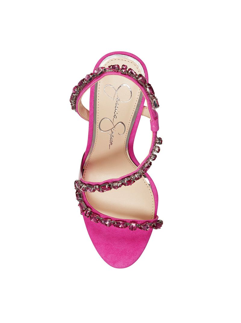 Sandalias Jessica Simpson Jayc Feminino Rosa | 47380SZWP