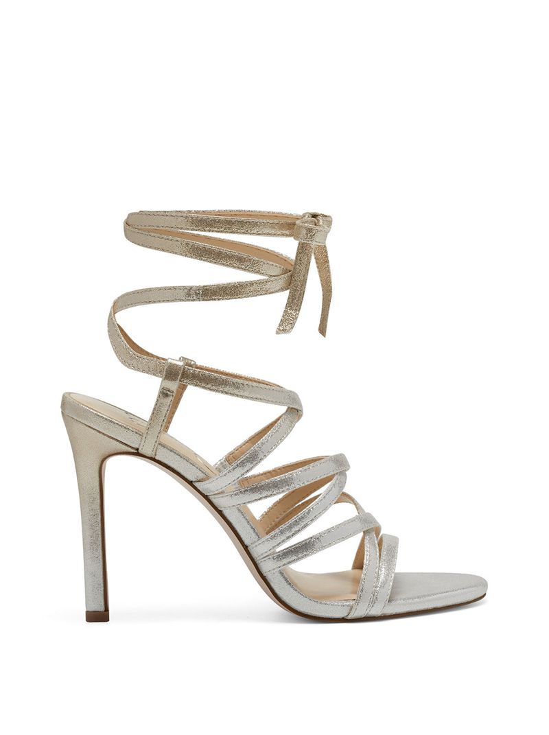 Sandalias Jessica Simpson Jexilla Feminino Prateadas | 81035UKBY