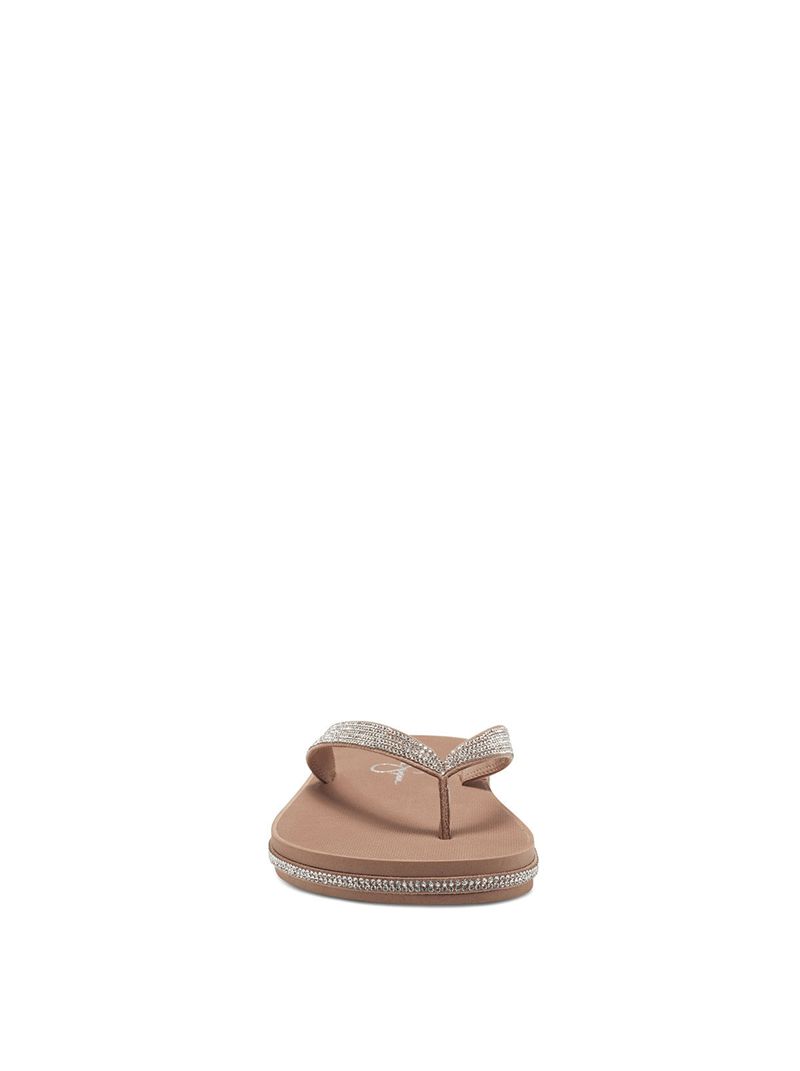 Sandalias Jessica Simpson Kalouy Feminino Marrom | 19548LSCT