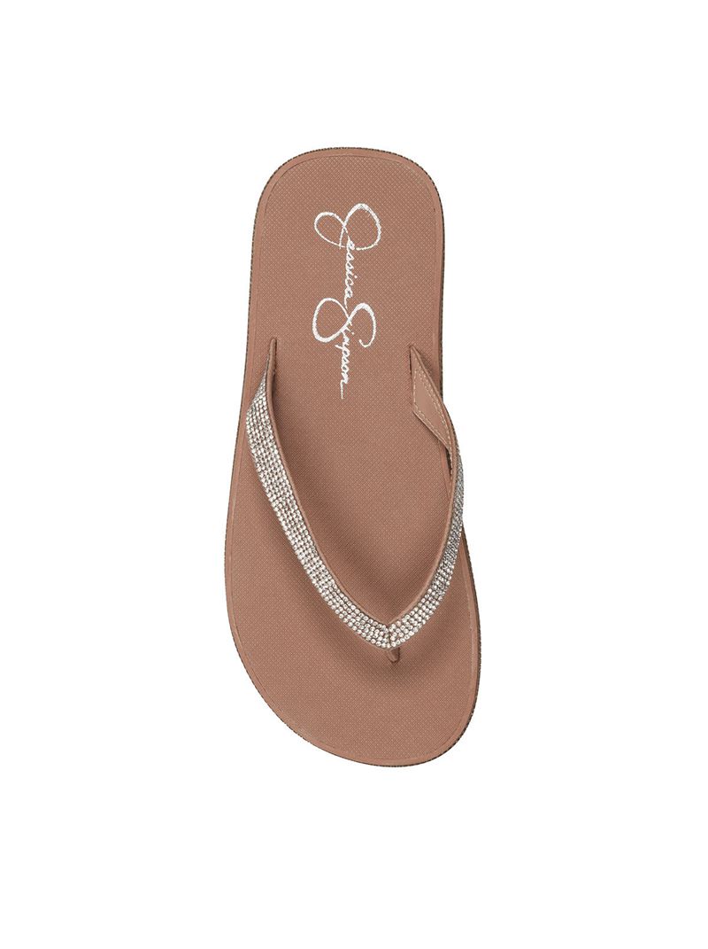 Sandalias Jessica Simpson Kalouy Feminino Marrom | 19548LSCT