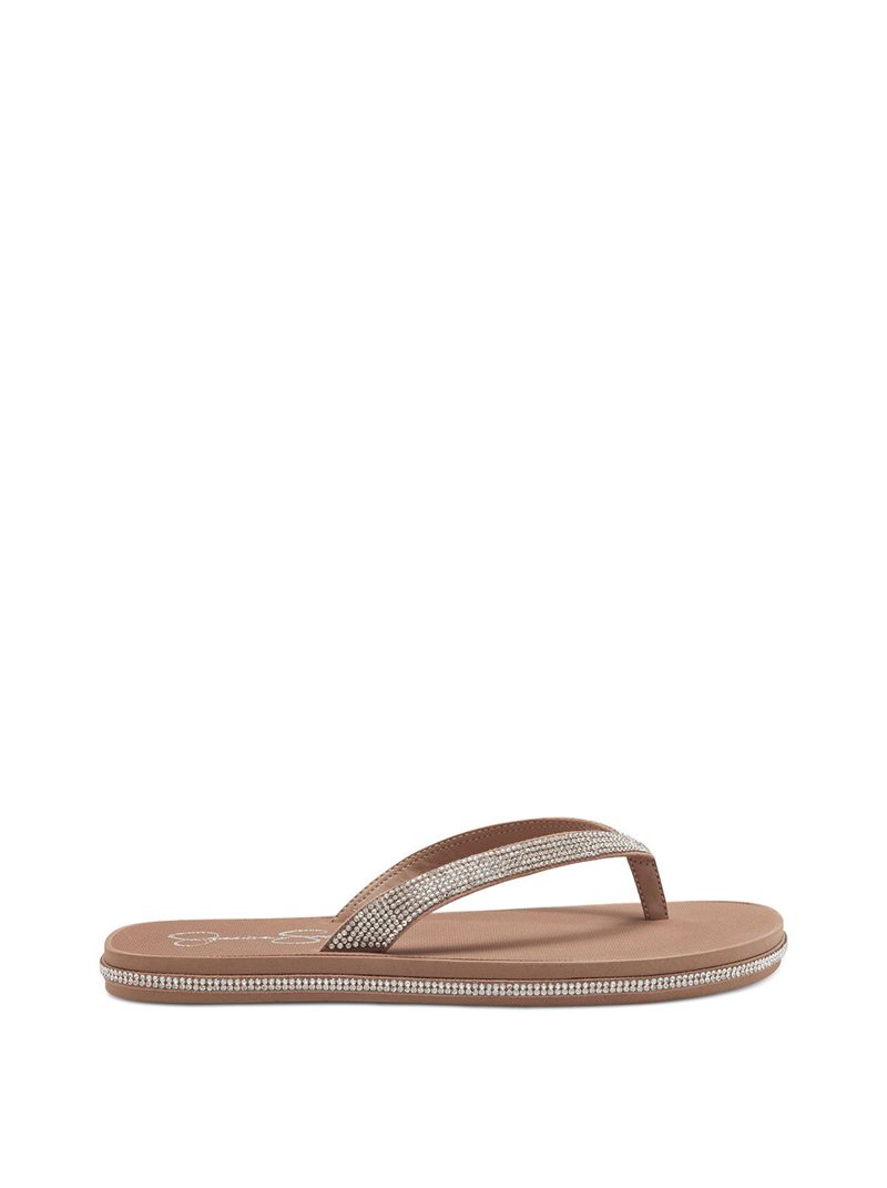 Sandalias Jessica Simpson Kalouy Feminino Marrom | 19548LSCT