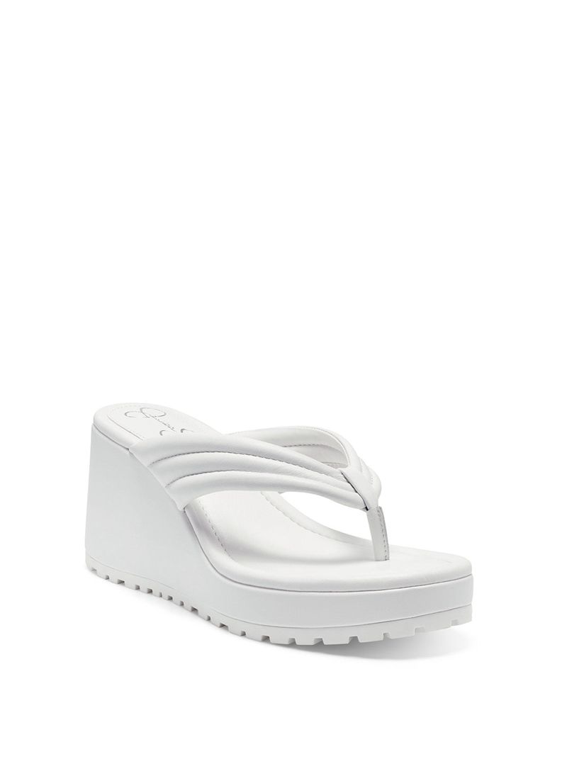 Sandalias Jessica Simpson Kemnie Feminino Branco | 79146BHLX