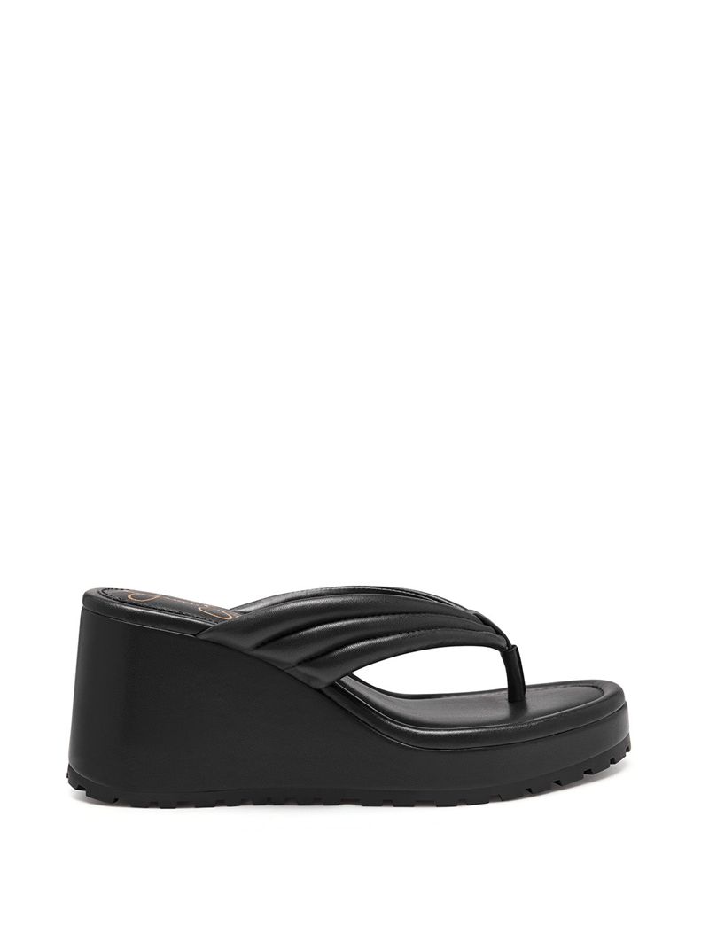 Sandalias Jessica Simpson Kemnie Feminino Pretas | 81937VDPT