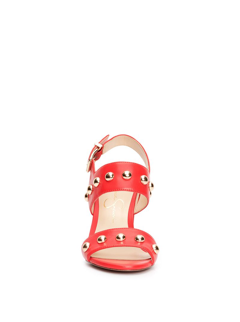 Sandalias Jessica Simpson Madrie Feminino Vermelhas | 98641WOSP