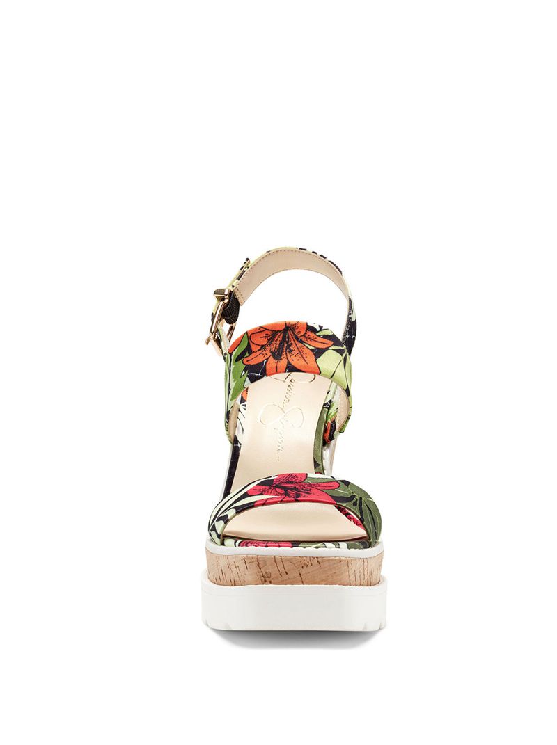 Sandalias Jessica Simpson Maede Feminino Multicoloridas | 01438DZTU