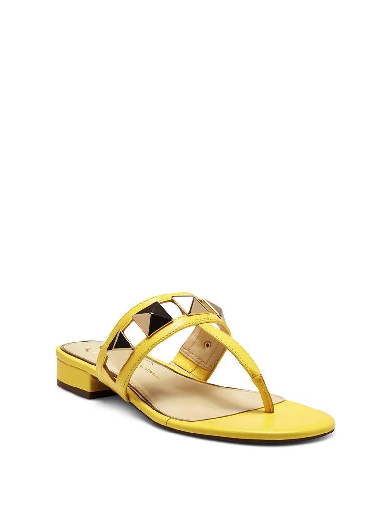 Sandalias Jessica Simpson Movena Thong Feminino Amarelas | 20879HCOR