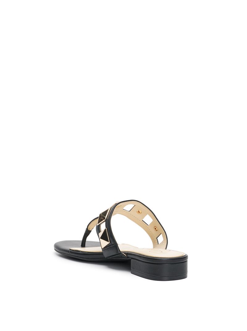 Sandalias Jessica Simpson Movena Thong Feminino Pretas | 70298HUAX