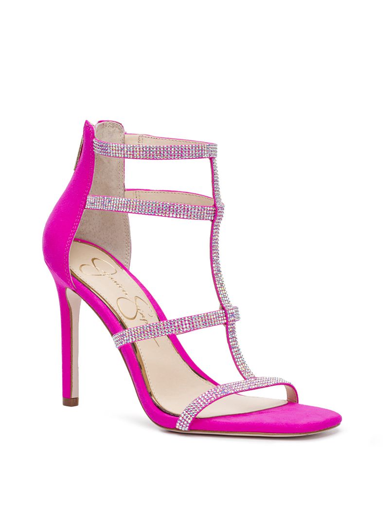 Sandalias Jessica Simpson Oliana Feminino Rosa | 46159HAPW