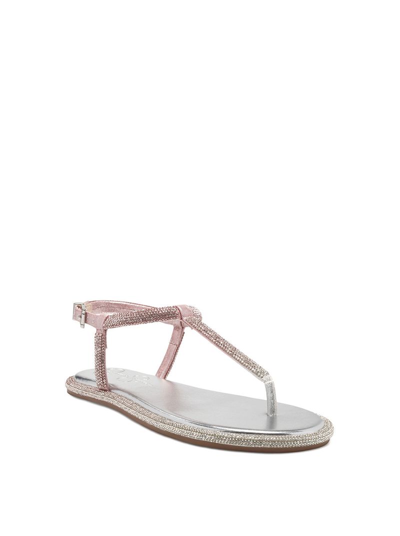 Sandalias Jessica Simpson Oliara T-Alças Feminino Prateadas | 93062IHFV