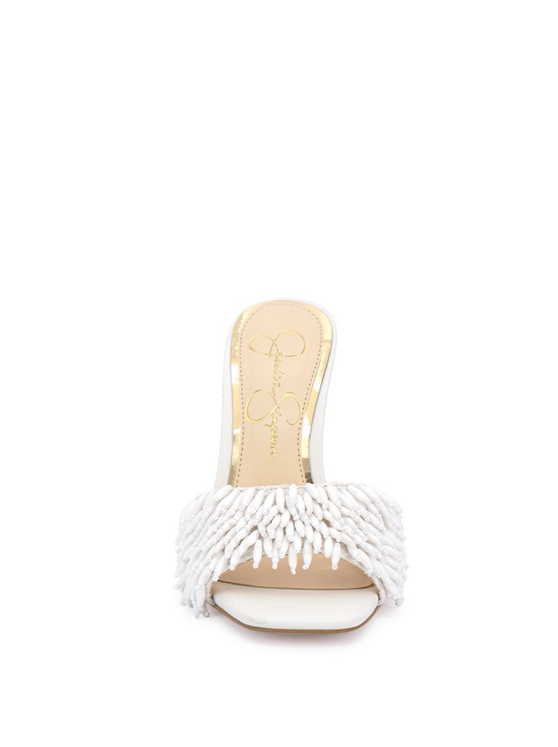 Sandalias Jessica Simpson Olya Feminino Branco | 34672GRAZ