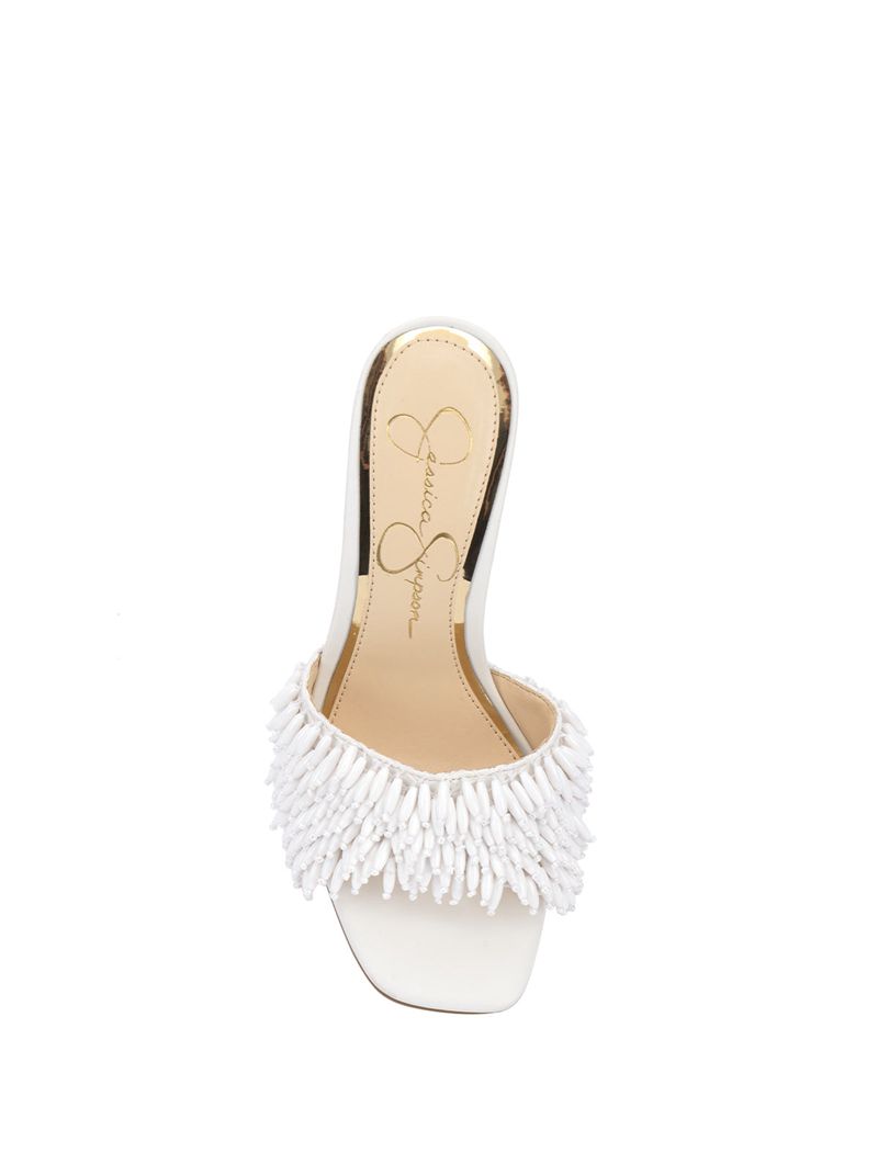 Sandalias Jessica Simpson Olya Feminino Branco | 34672GRAZ