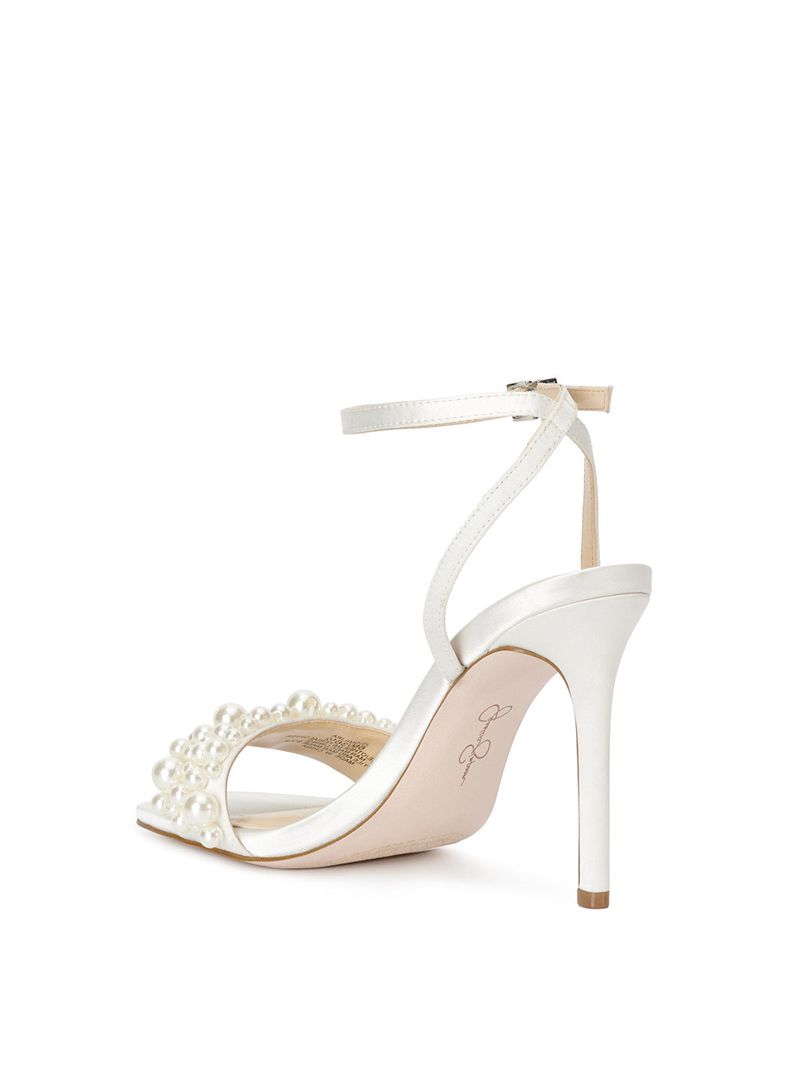 Sandalias Jessica Simpson Omilira Feminino Branco | 73904TBYP