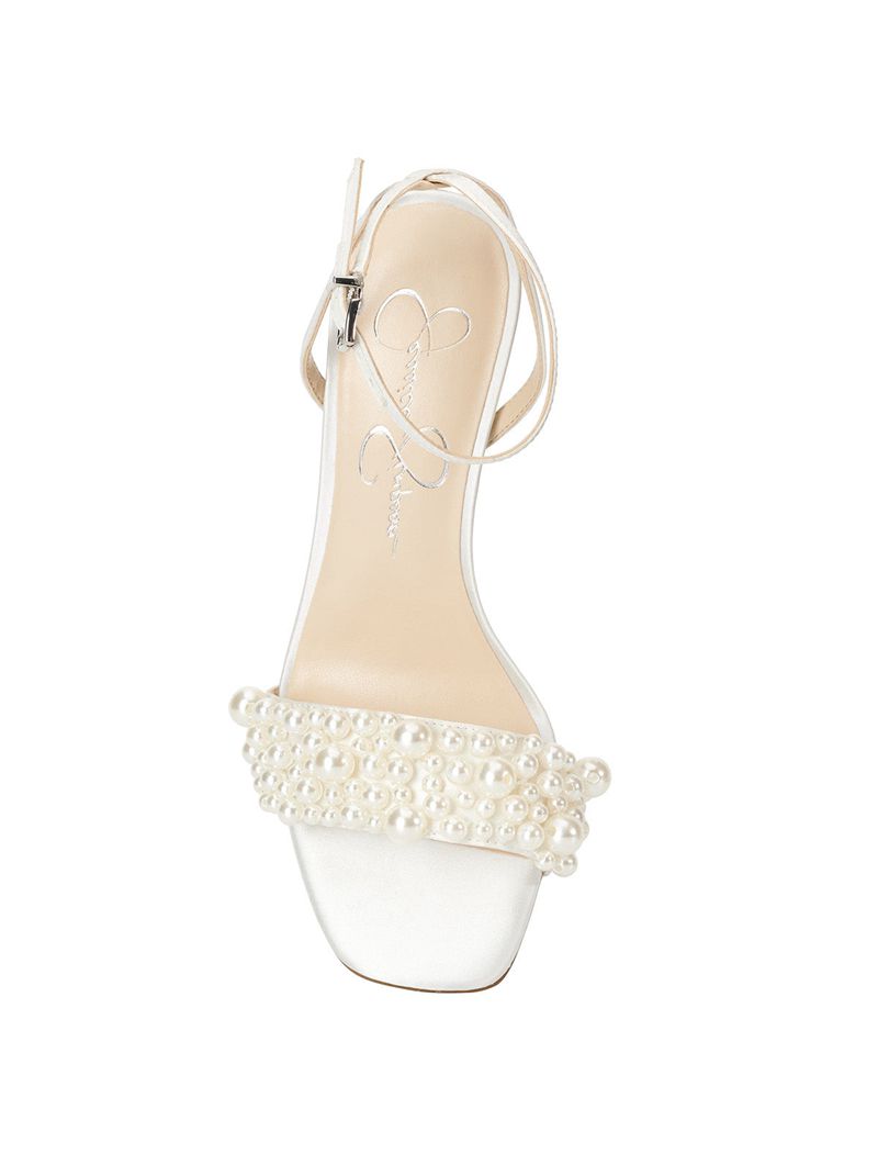 Sandalias Jessica Simpson Omilira Feminino Branco | 73904TBYP