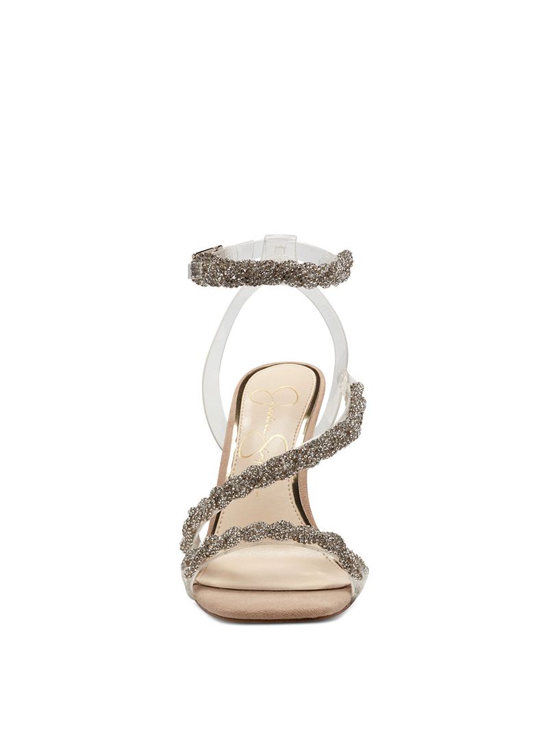 Sandalias Jessica Simpson Oriema Feminino Transparent | 24753BNJR