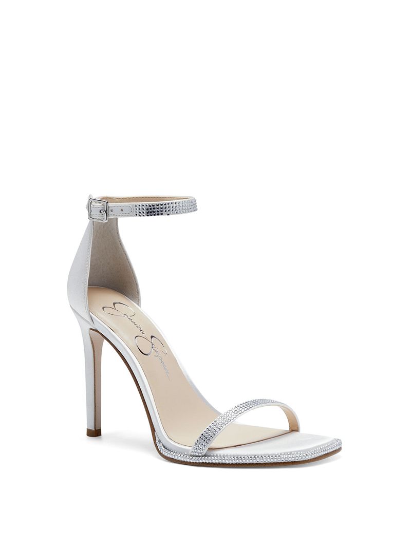 Sandalias Jessica Simpson Ostey Feminino Branco | 26480PAFU