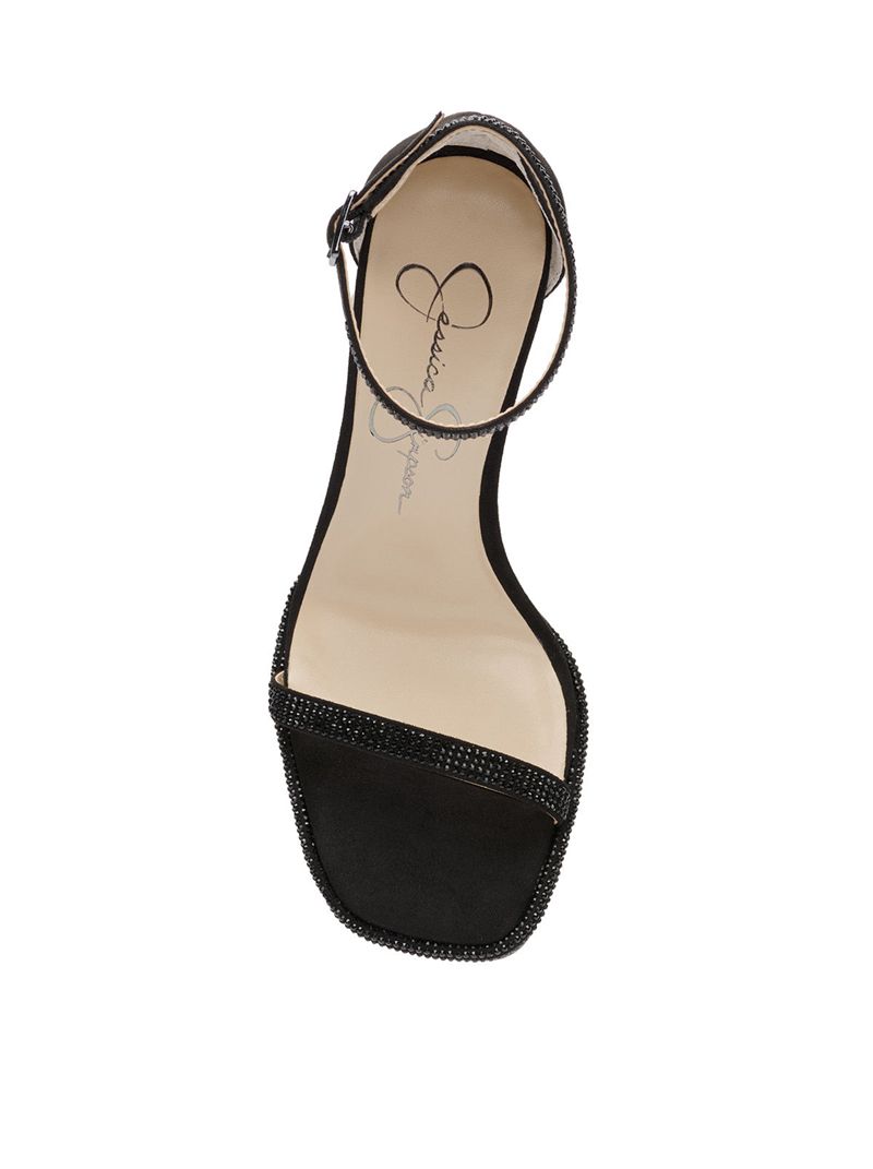 Sandalias Jessica Simpson Ostey Feminino Pretas | 26839WNCQ