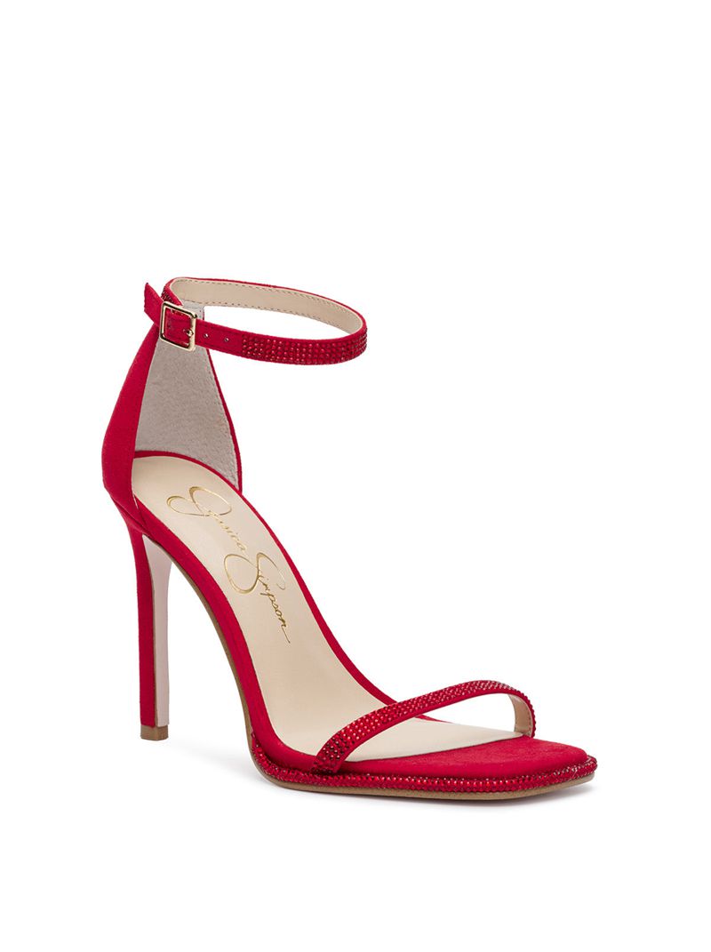 Sandalias Jessica Simpson Ostey Feminino Vermelhas | 53926EMFA