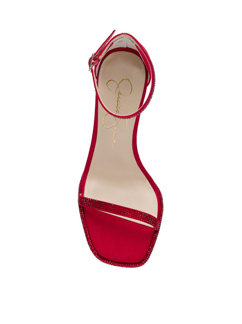 Sandalias Jessica Simpson Ostey Feminino Vermelhas | 53926EMFA