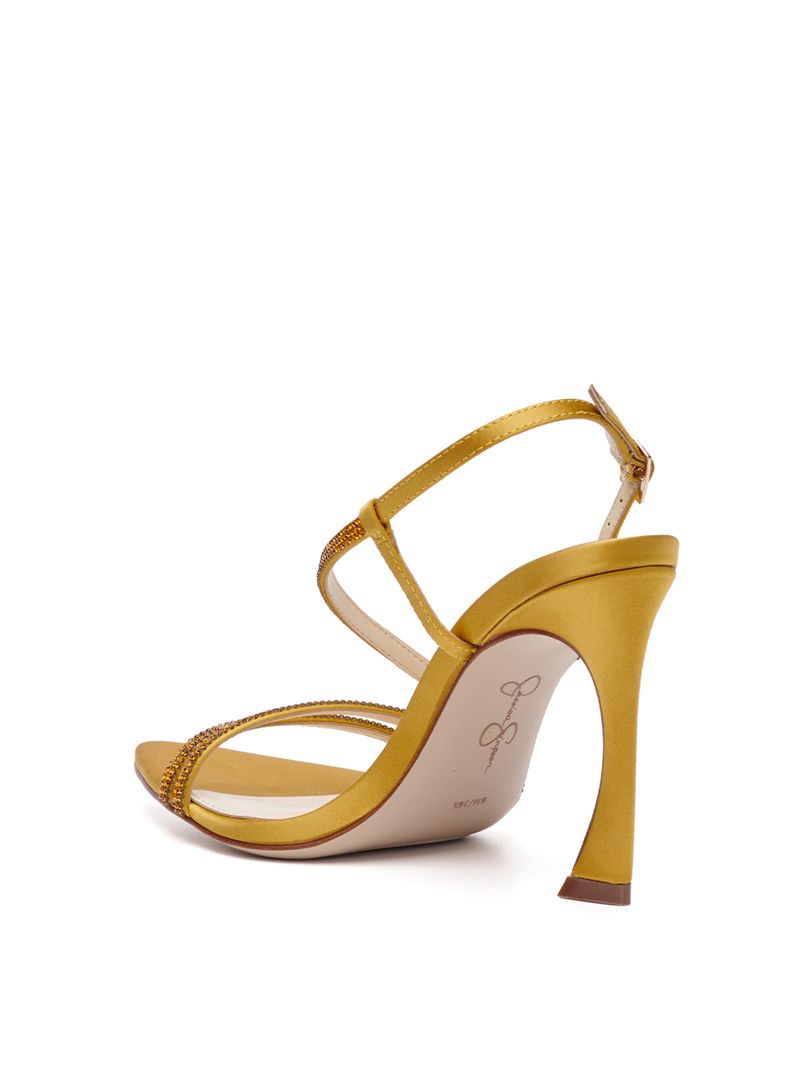 Sandalias Jessica Simpson Py Feminino Douradas | 02837QBPN