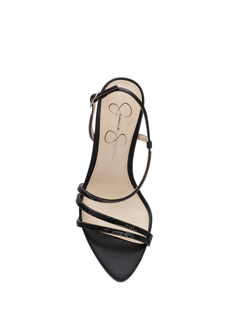 Sandalias Jessica Simpson Py Feminino Pretas | 12876DBNO