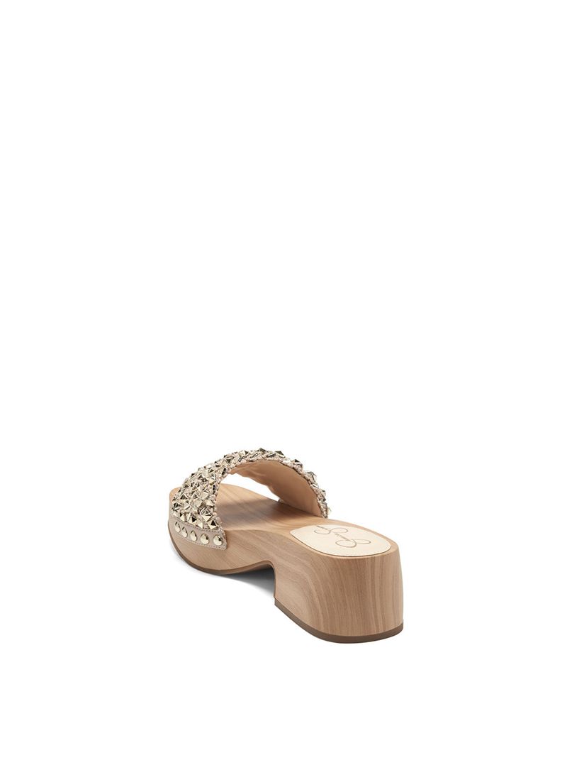 Sandalias Jessica Simpson Rell Feminino Bege | 47389BAKV