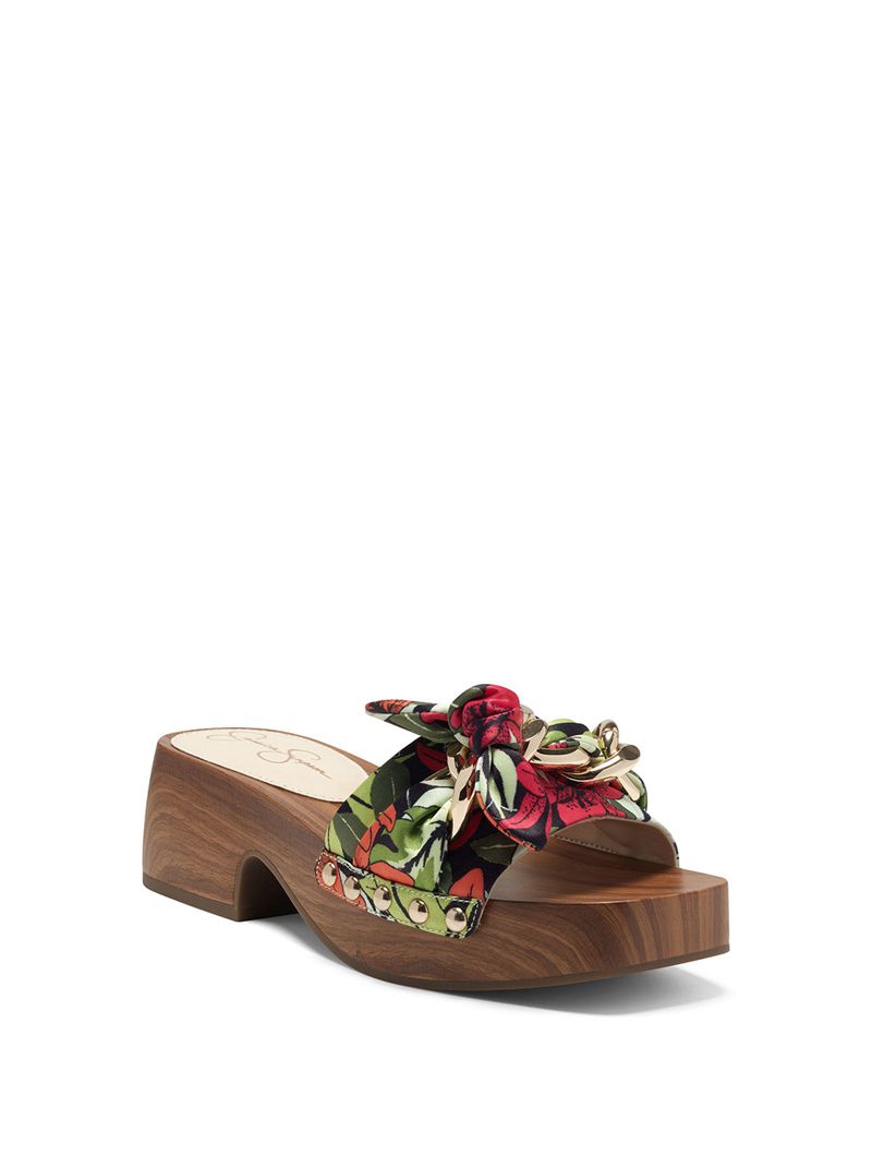 Sandalias Jessica Simpson Resima Feminino Multicoloridas | 97014HEUP