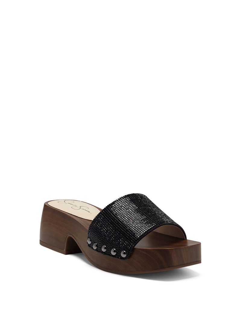 Sandalias Jessica Simpson Rexile Feminino Pretas | 35780KPZO