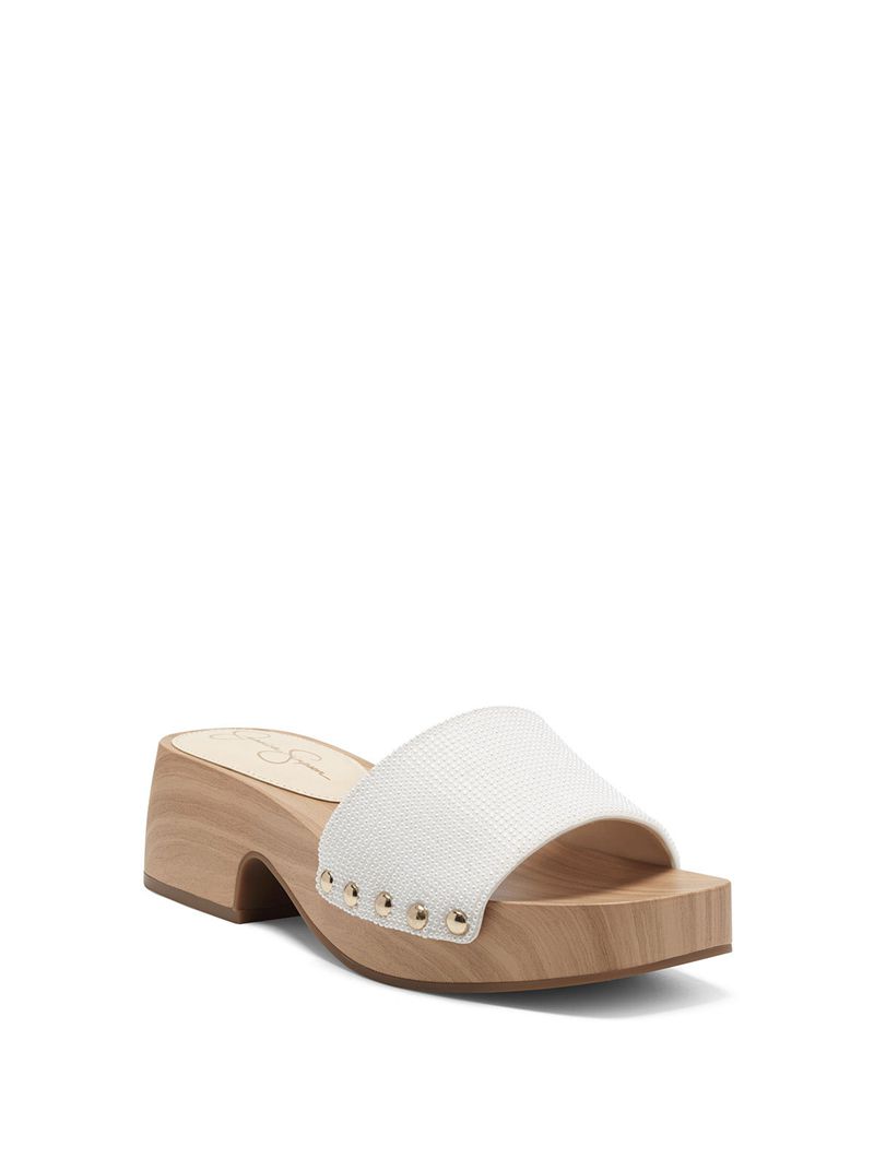 Sandalias Jessica Simpson Rexile Feminino Branco | 40937PFNW