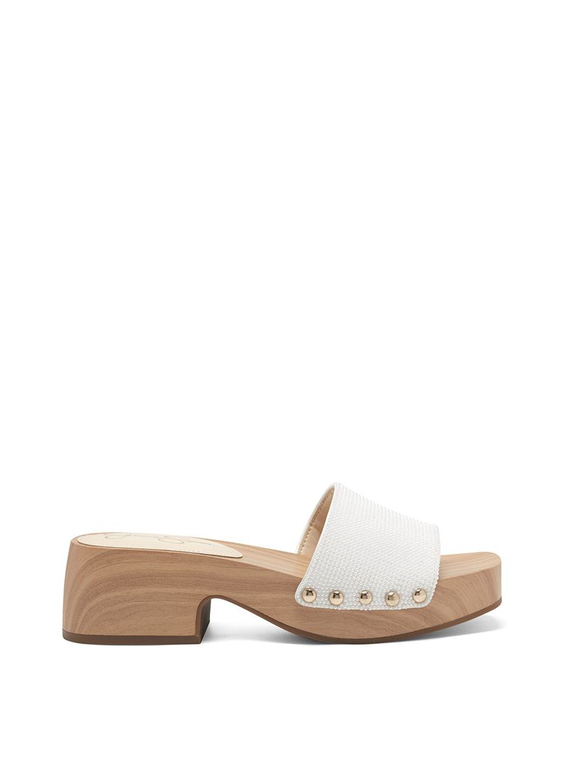 Sandalias Jessica Simpson Rexile Feminino Branco | 40937PFNW