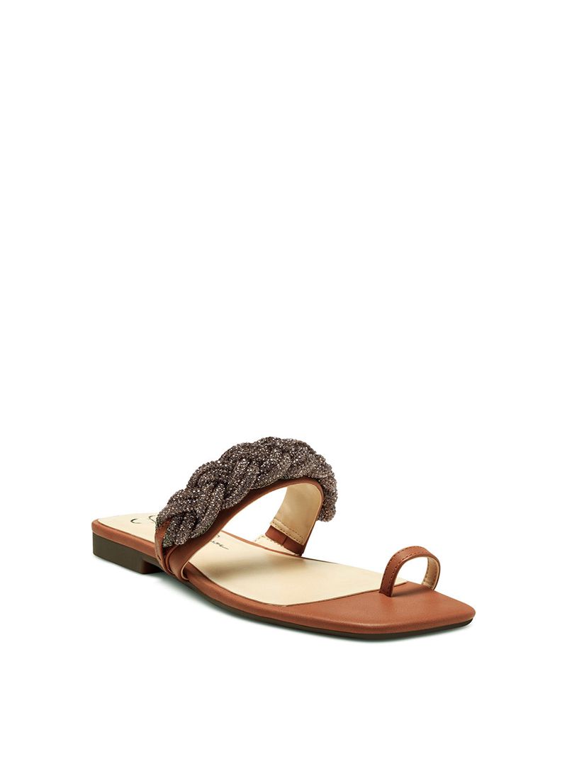 Sandalias Jessica Simpson Row Feminino Marrom | 58472LWMR