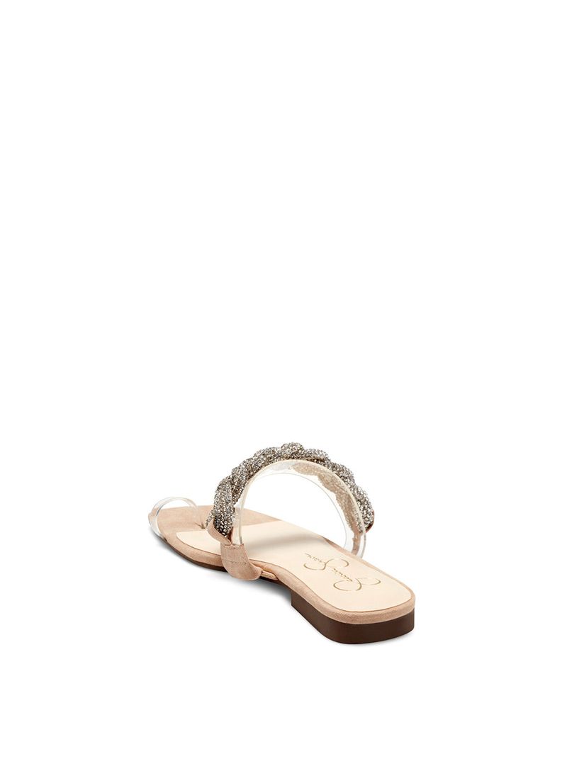 Sandalias Jessica Simpson Row Feminino Transparent | 35702WZSB