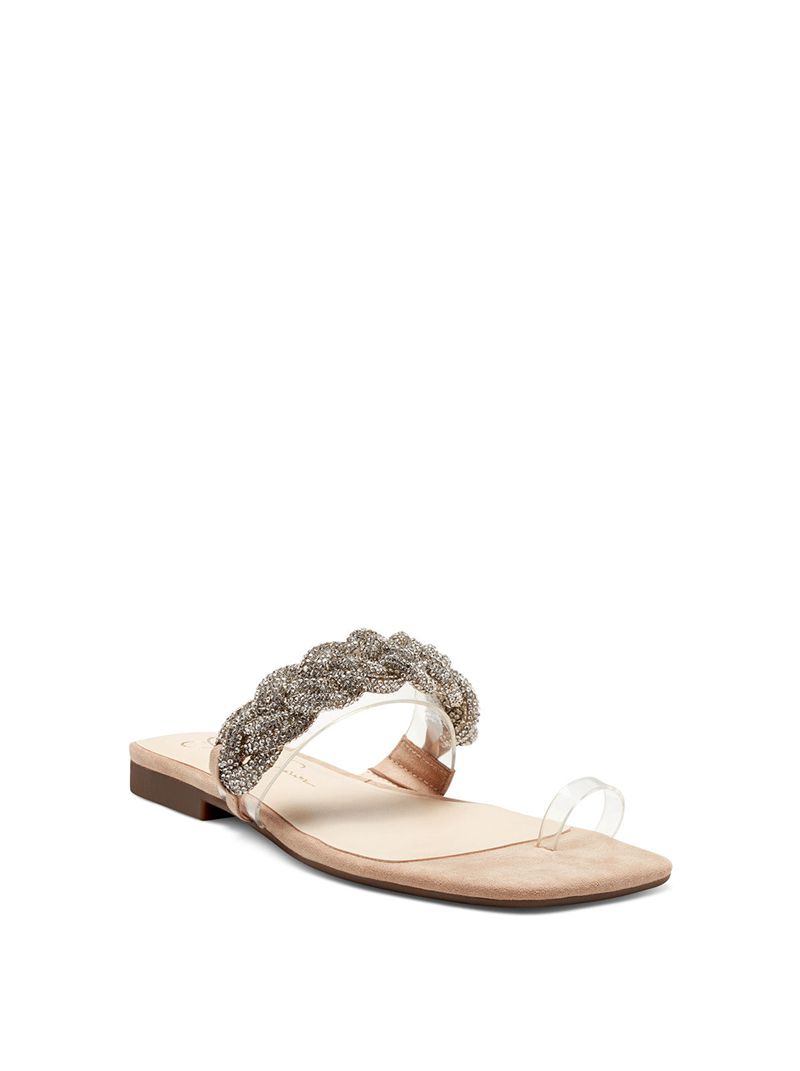 Sandalias Jessica Simpson Row Feminino Transparent | 35702WZSB