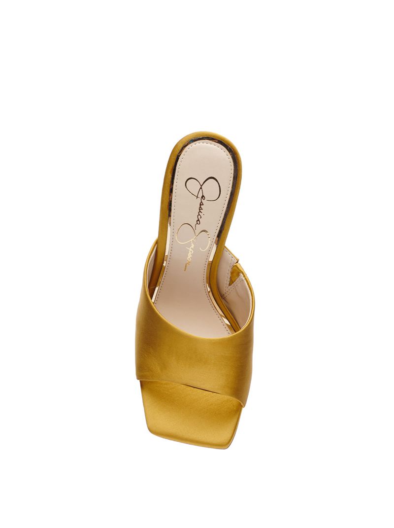 Sandalias Jessica Simpson Sanaa Feminino Douradas | 32894OVTM