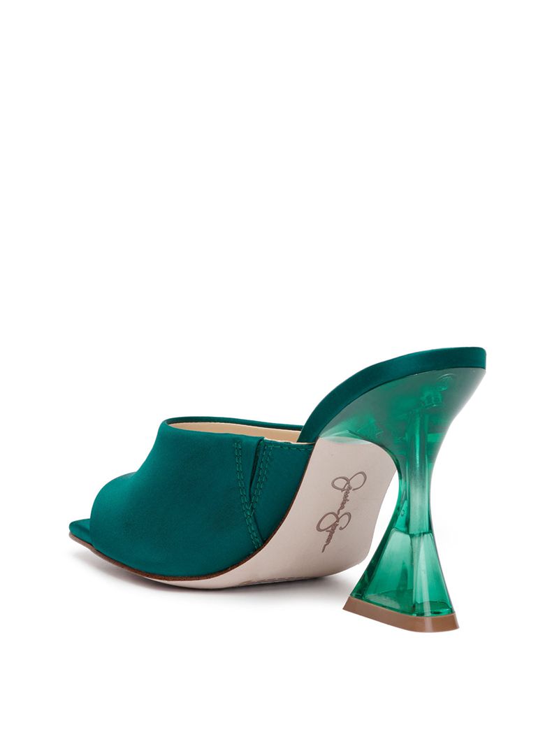 Sandalias Jessica Simpson Sanaa Feminino Verdes | 39524QBSH