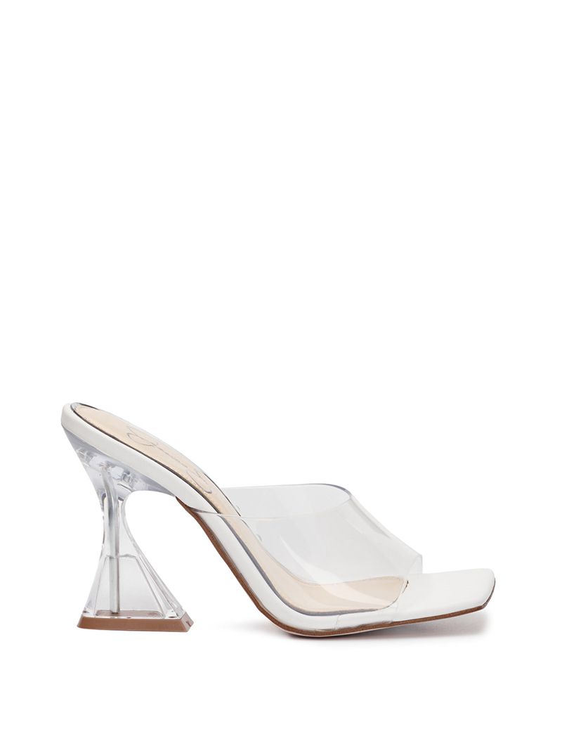 Sandalias Jessica Simpson Sanaa Feminino Transparent | 50481MRQA