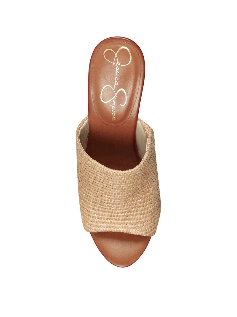 Sandalias Jessica Simpson Shelbie Feminino Bege | 49165ROBU