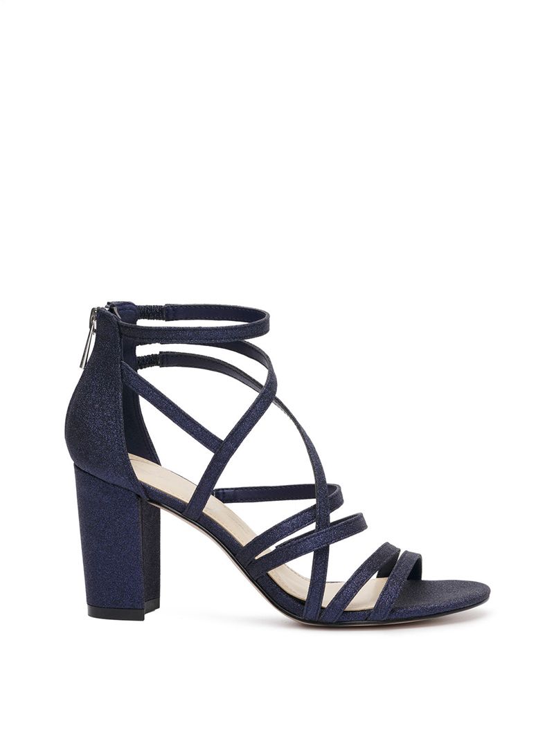 Sandalias Jessica Simpson Stassey Feminino Azul Marinho | 09524GSBT