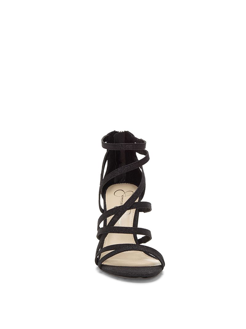 Sandalias Jessica Simpson Stassey Feminino Pretas | 38409EZBO