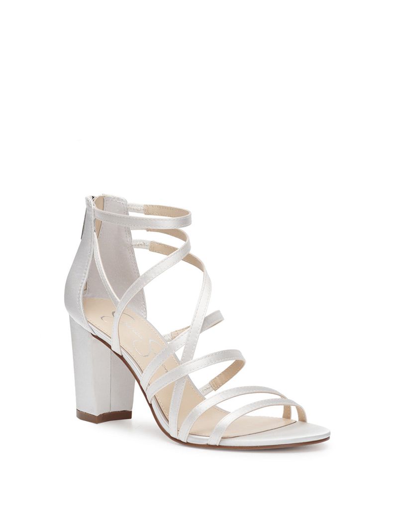 Sandalias Jessica Simpson Stassey Feminino Branco | 38679NOGX