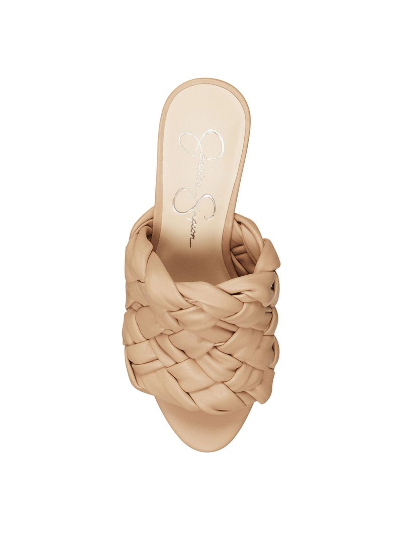 Sandalias Jessica Simpson Supira Feminino Bege | 59712GVND